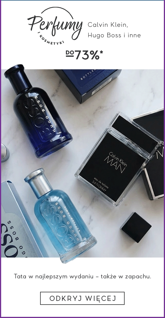 Calvin Klein, Hugo Boss i inne do -73%*