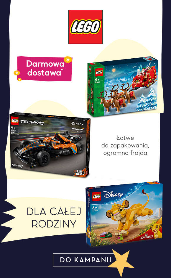 Lego z darmową dostawą 