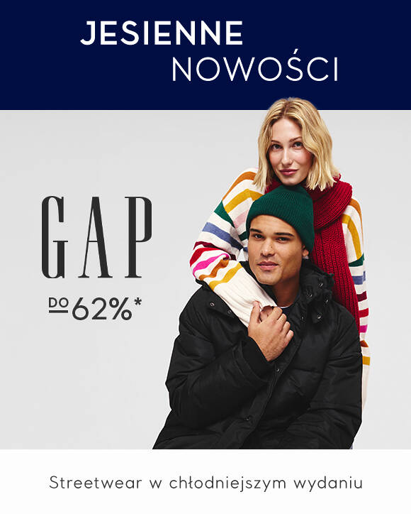 GAP do -62%*