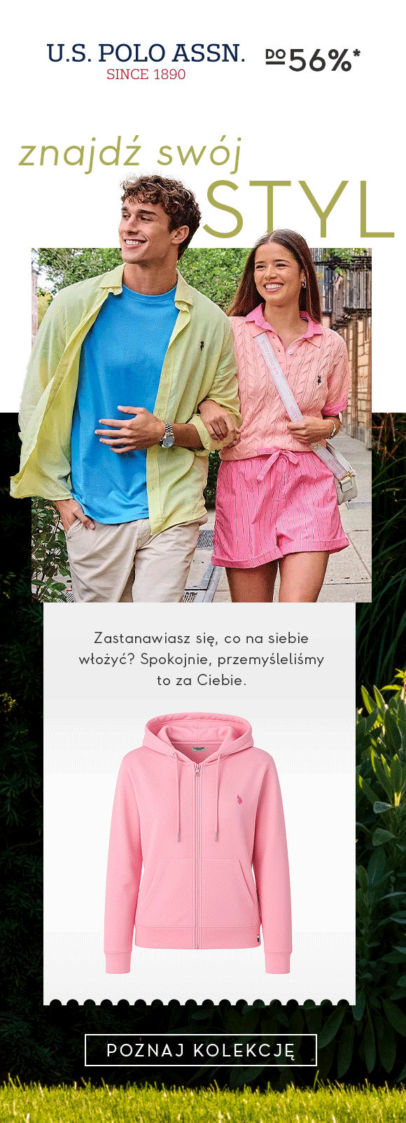 U.S. Polo Assn. do - 56%*