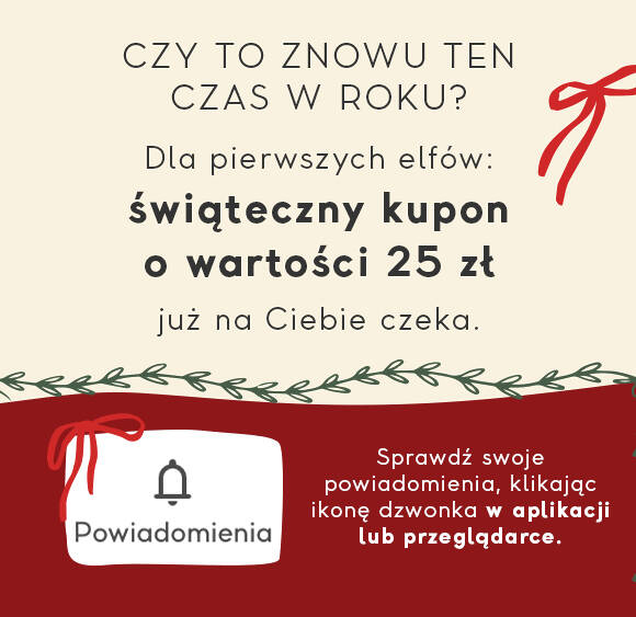 Kupon 25 zł dal pierwszych elf&oacute;w