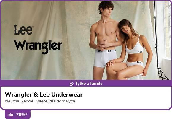 Wrangler & Lee Underwear do -70%*