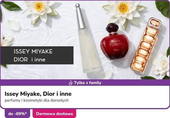 Issey Miyake, Dior i inne z darmową dostawą