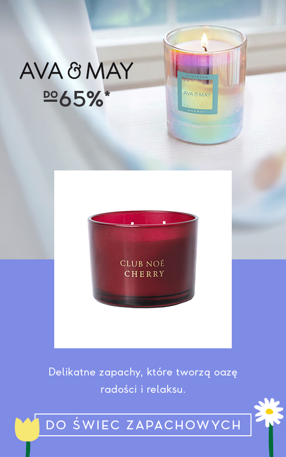Świece zapachowe AVA & MAY 