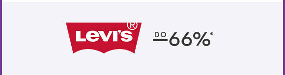 Levi's Men do - 66%*