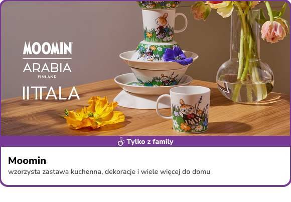 Moomin - zastawa kuchenna, dekoracje i więcej