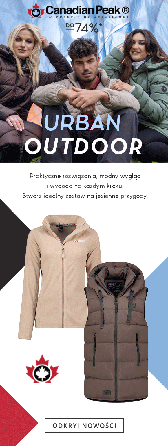 Canadian Peak do -74%* - Polary, puchówki, kamizelki