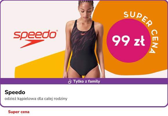 Speedo - stroj kapielowy za 99 zł!
