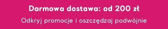 Darmowa dostawa od 200zł tylko dziś do p&oacute;łnocy!