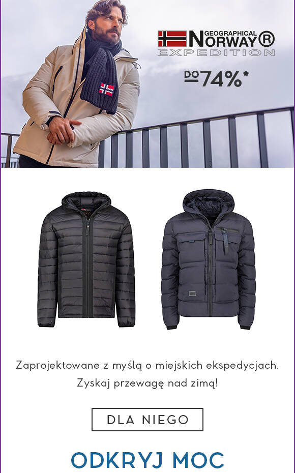 Geographical Norway Man do -74%*
