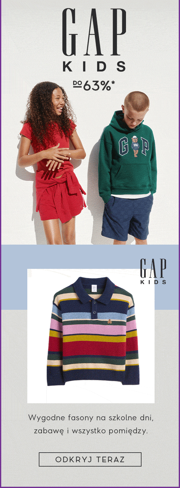 Gap Kids do -XX%*