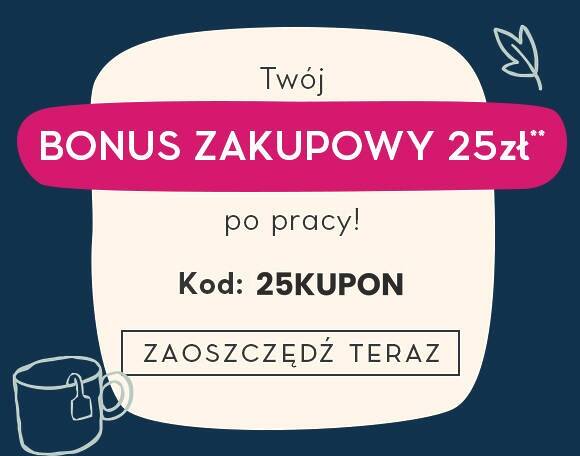 Kupon 25 zł tylko do p&oacute;łnocy!