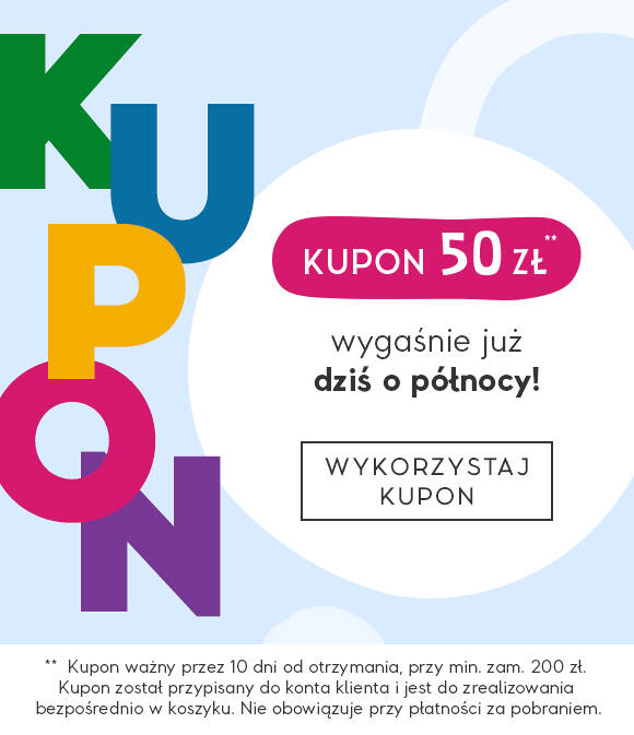 Kupon 50 zł wygaśnie już o p&oacute;łnocy