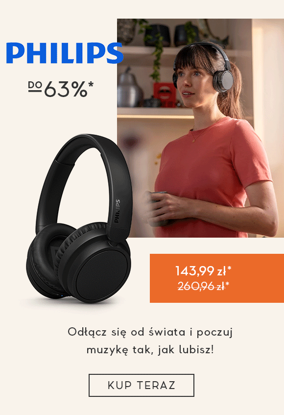 Sluchawki Philips od 143,99 zł*