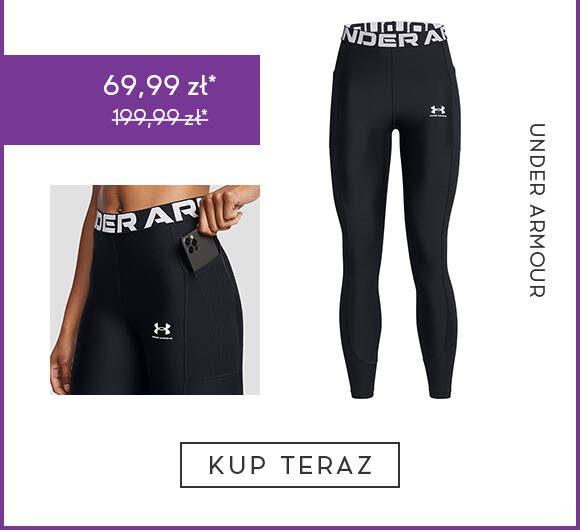 Under Armour - Legginsy sportowe za 69,99 zł