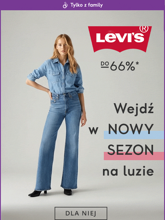 Levi's do - 66%*