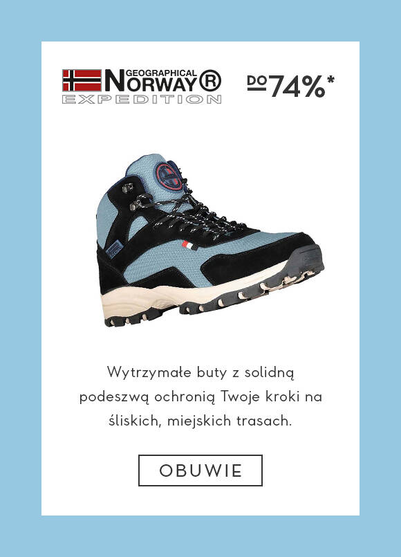 Geographical Norway Obuwie do -74%*
