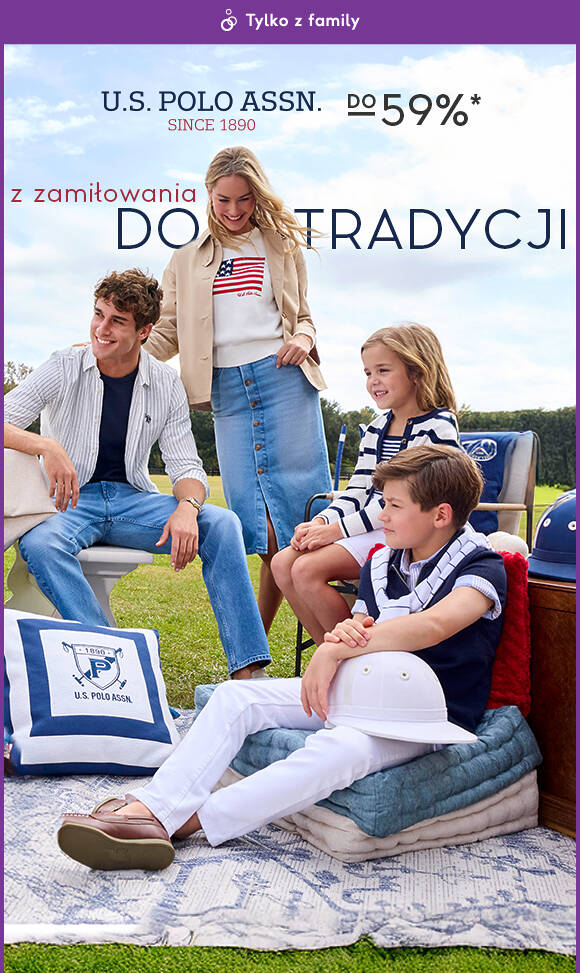 U.S Polo Assn. do -59%*