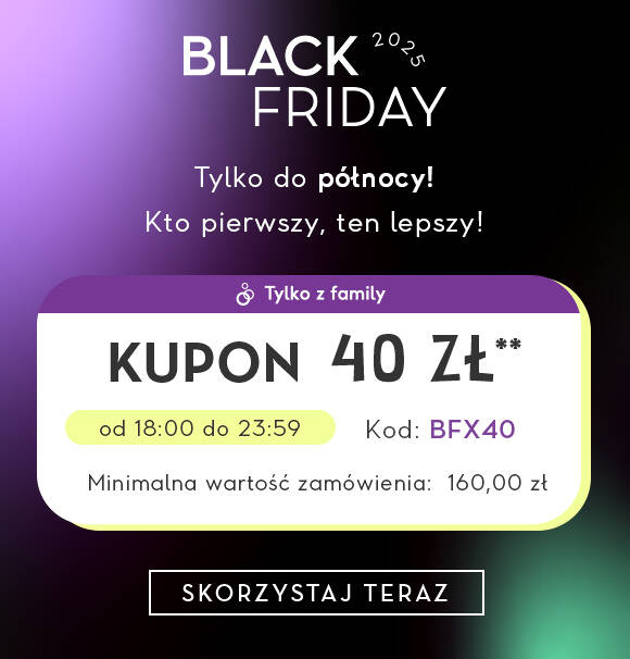 BLACK FRIDAY - kupon na 40zł**