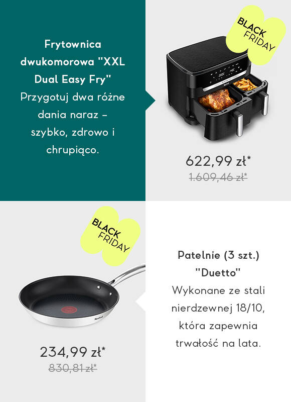 Tefal, Moulinex, Krups do -71%*