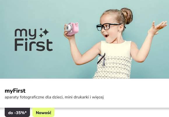 Aparaty fotograficzne dla dzieci - nowość