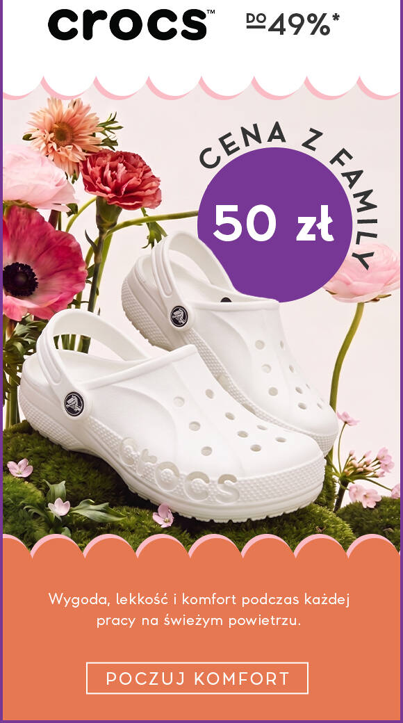 Crocs do -49%*