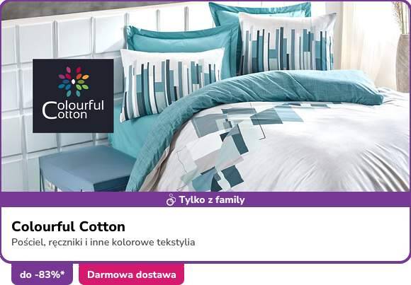 Colourful Cotton - Pościel, ręczniki i inne kolorowe tekstylia