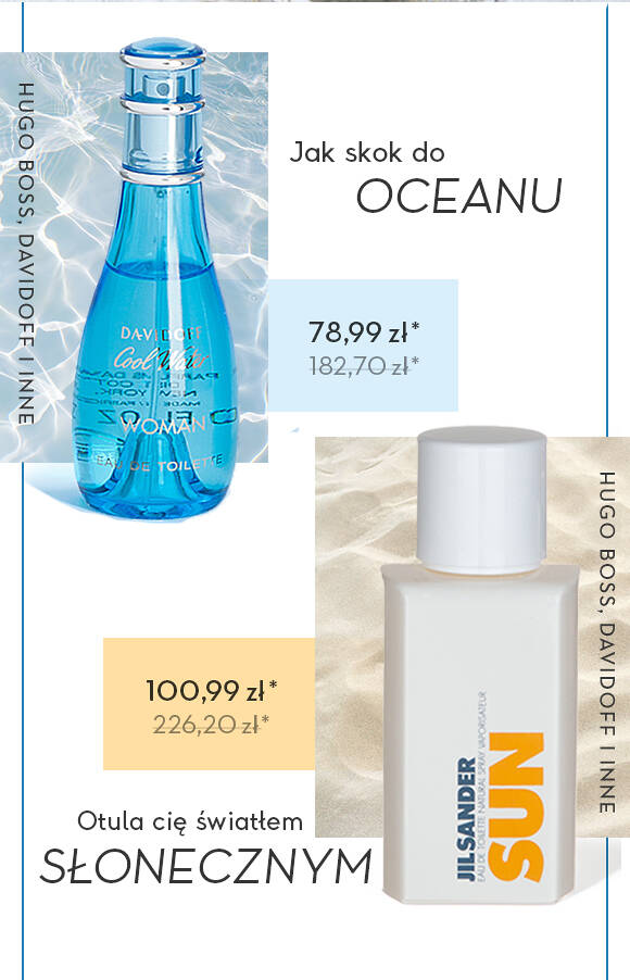 Perfumy: Hugo Boss, Davidoff i inne do - 67%*
