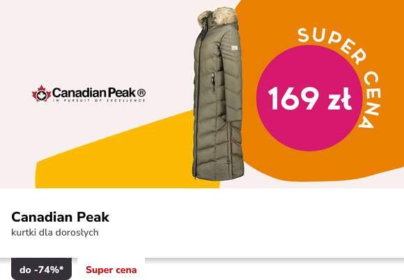 Płaszcz zimowy Canadian Peak za 169 zł
