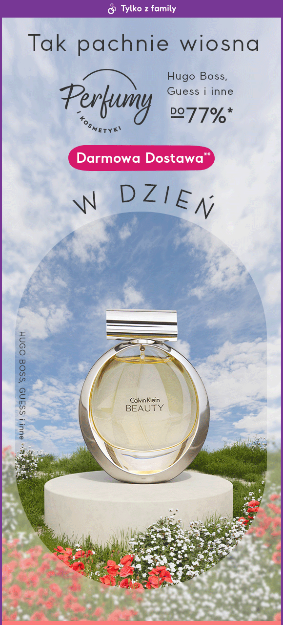 Hugo Boss, Guess i inne do - 77%* z darmową dostawą