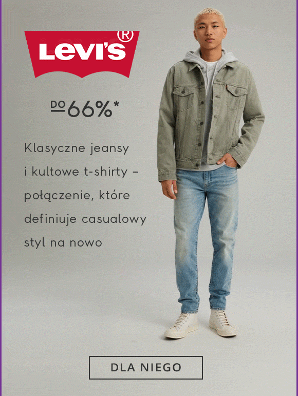 Levi's do - 66%*