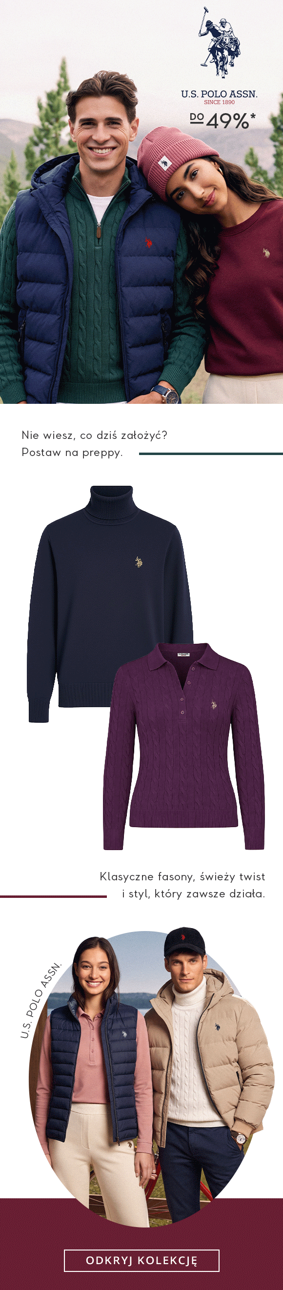 U.S. Polo Assn. do -49%*