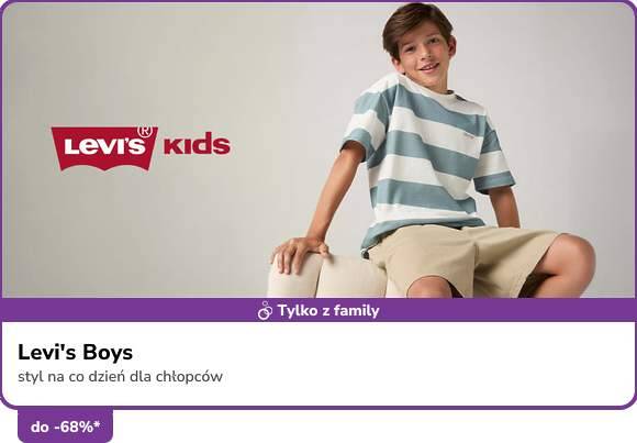 levi's dla chłopc&oacute;w do - 68%*