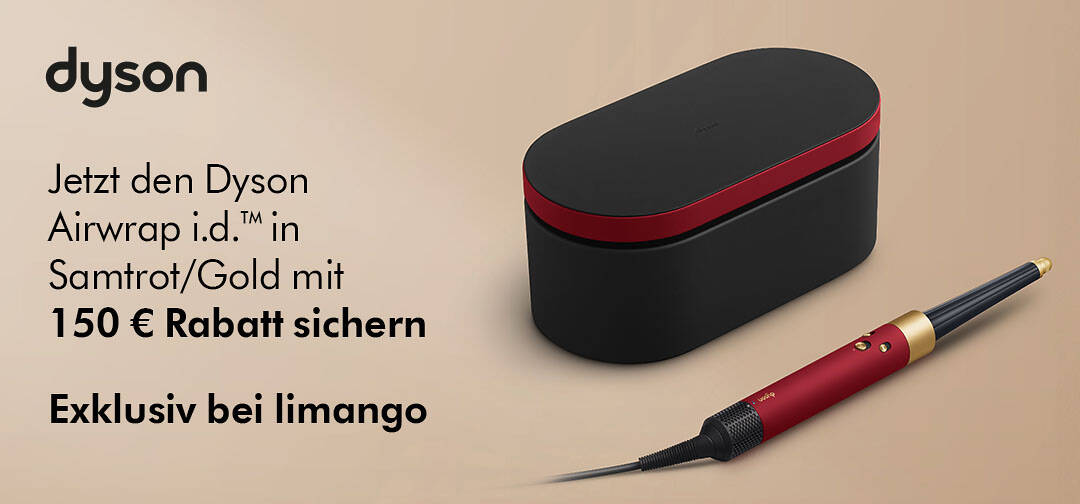 Partnerangebot. Dyson Airwrap i.d. in Samrot/Gold mit 150€ Rabatt sichern