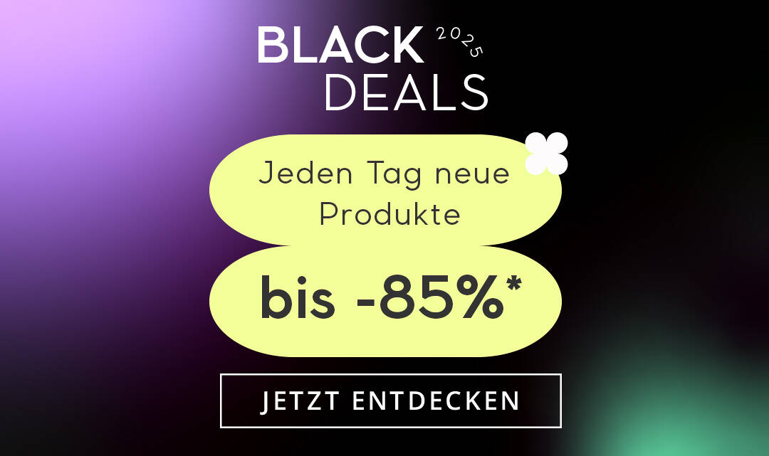 Jeden Tag neue Produkte bis -85%*