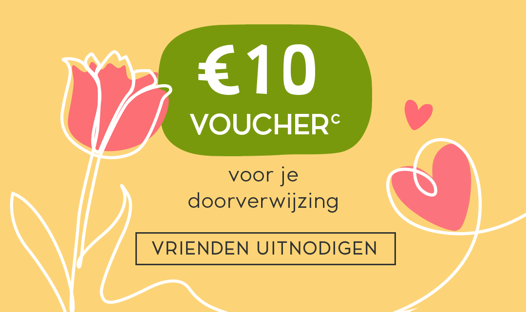 Voucher ter waarde van € 10 voor jou + voucher ter waarde van € 10 voor je vriend(in) >>> http://www.limango.nl/invite