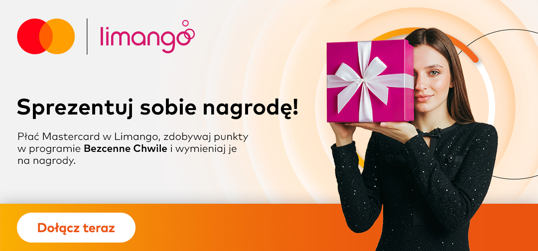 Oferta partnerska. Oferta Partnerska programu Mastercard. Dołącz do programu Bezcenne Chwile, płać kartą Mastercard i zbieraj nagrody za zakupy w limango